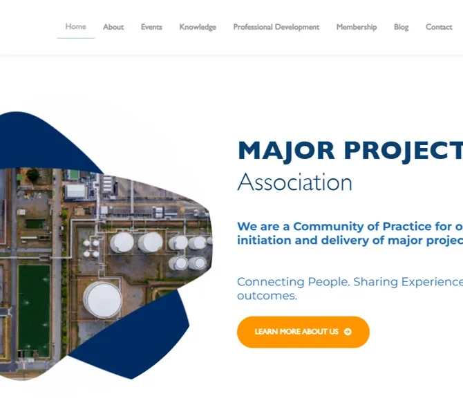 MPA New Website screen shot