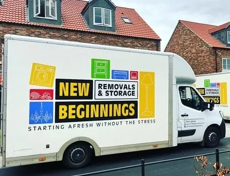 New Beginnings Removals Vans