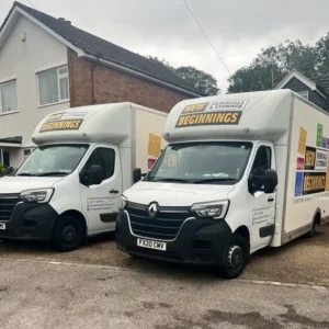 New Beginnings Removals Vans 2