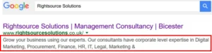 Meta Descriptions