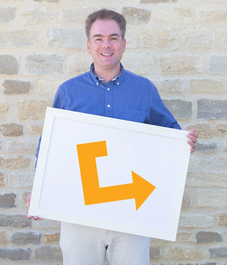 Mark Ford-Langstaff Rightsource Solutions Orange Arrow